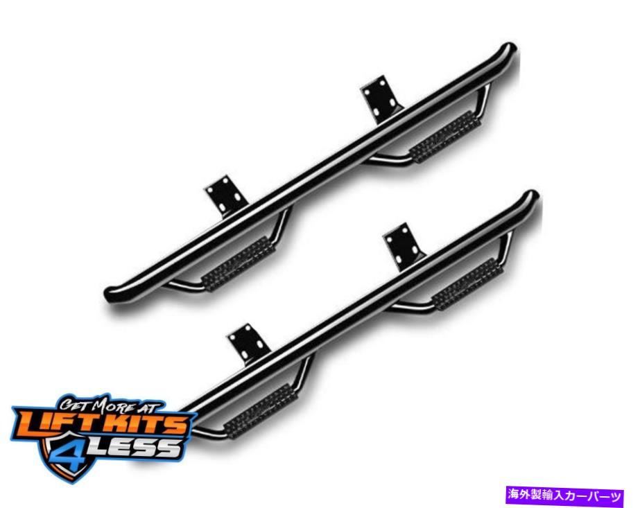 Nerf Bar N-FAB D9773QCグロスブラックキャブの長さ98-01ダッジRAM 1500/2500/3500のためのnerf bar N-Fab D9773QC Gloss Black Cab Length Nerf Bar for 98-01 Dodge Ram 1500/2500/3500【並行輸入品】