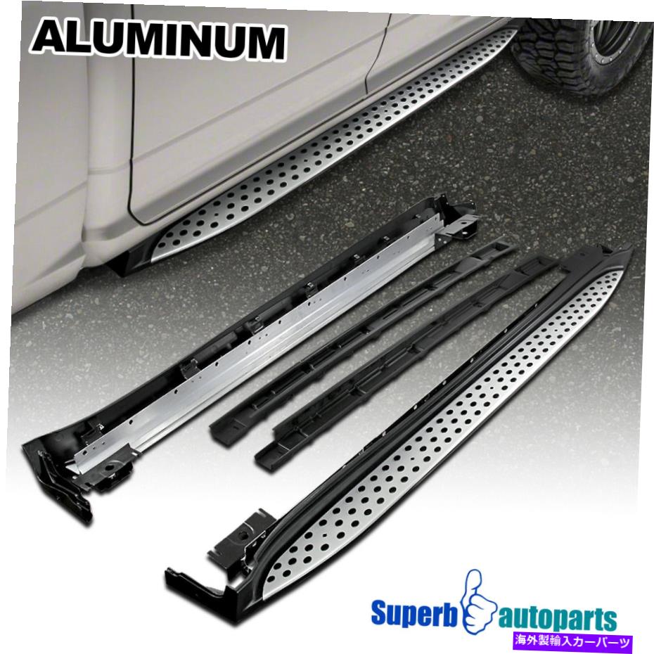Nerf Bar フィット2007-2012メルセデスベンツX164 GL 350 450ネルフサイドステップバーランニングボード Fits 2007-2012 Mercedes Benz X164 GL 350 450 Nerf Side Step Bar Running Board【並行輸入品】