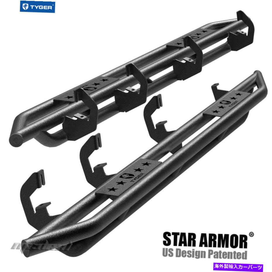Nerf Bar タイガーアーマーナーフバーフィット2007-2018シルバード/シエラ1500＆07-19 2500クルーキャブ TYGER Armor Nerf Bars Fit 2007-2018 Silverado/Sierra 1500 & 07-19 2500 Crew Cab【並行輸入品】｜Us Custom Parts Shop USDM