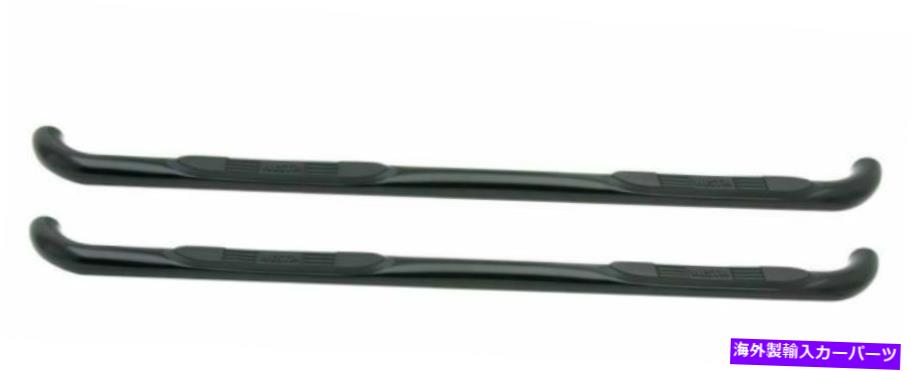 Nerf Bar ウェスティンブラックスチールeシリーズ3ネルフステップバー06-09ラム1500メガキャブ23-2905 Westin Black Steel E-Series 3 Nerf Step Bars for 06-09 Ram 1500 Mega Cab 23-2905【並行輸入品】