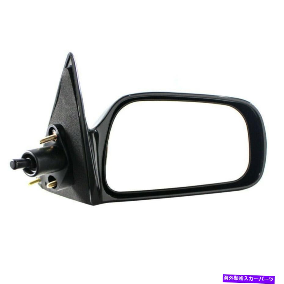 USミラー トヨタカムリの場合1997-2001ドアミラー助手席側|マニュアル|黒 For Toyota Camry 1997-2001 Door Mirror Passenger Side | Manual | Black【並行輸入品】