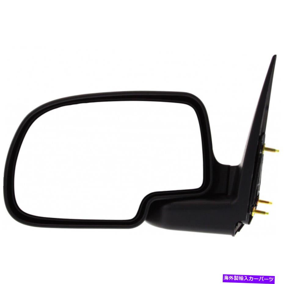 USミラー キャデラックエスカレード2000-2006ドアミラードライバーサイドマニュアル|非加熱 For Cadillac Escalade 2000-2006 Door Mirror Driver Side Manual | Non-Heated【並行輸入品】