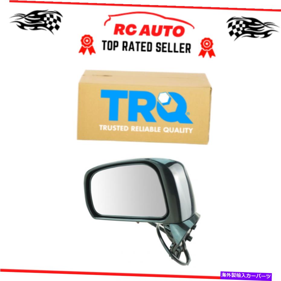USミラー TRQミラーサイドビューパワー折りたたみドライバー左手LH TRQ Mirror Side View Power Folding Driver Left Hand LH for 07 Nissan Versa【並行輸入品】