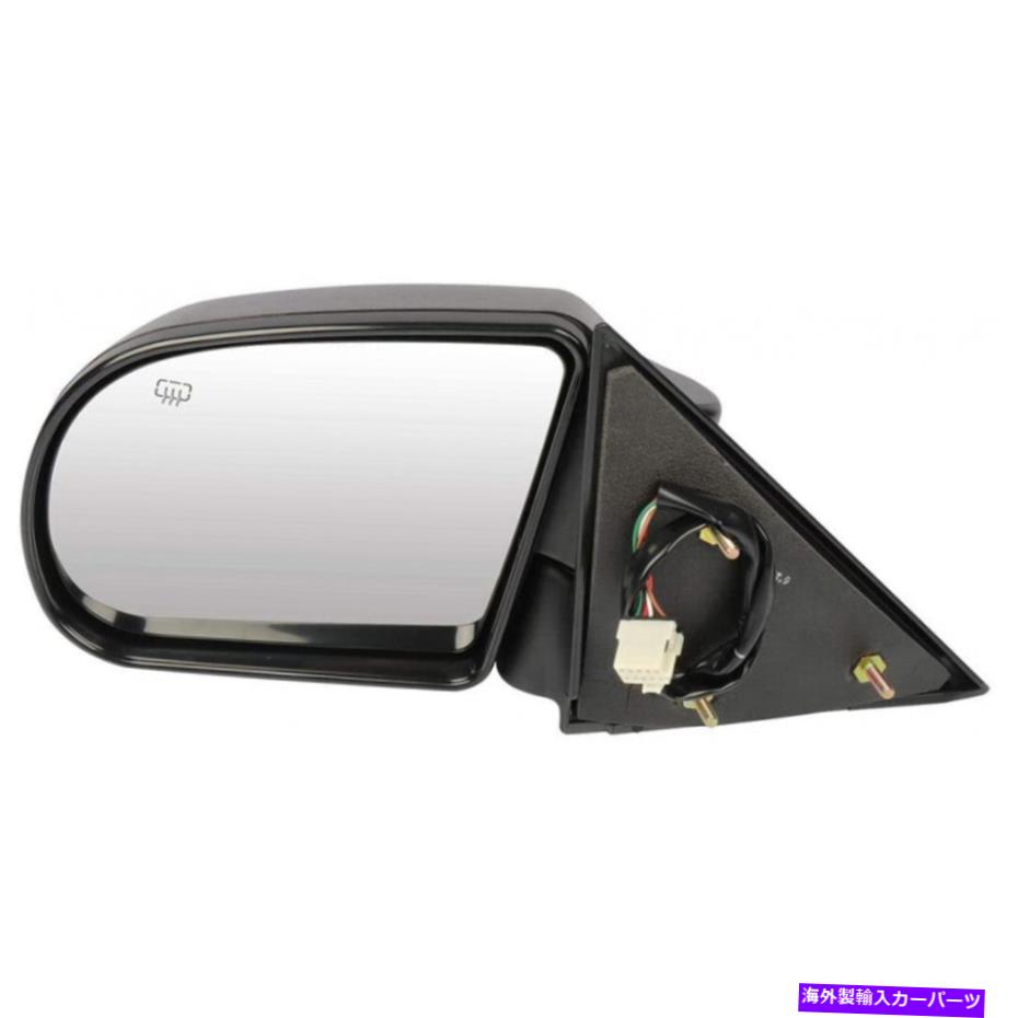 USミラー Chevy S10 1999-2004ドアミラードライバー側|パワー|加熱|テクスチャー For Chevy S10 1999-2004 Door Mirror Driver Side | Power | Heated | Textured【並行輸入品】