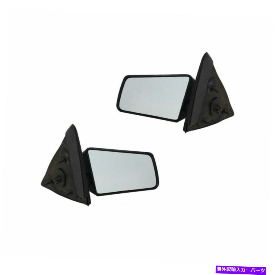 USミラー GMC Envoy 2002 03 04 2005ドアミラードライバーと助手席側のペアマニュアル For GMC Envoy 2002 03 04 2005 Door Mirror Driver and Passenger Side Pair Manual【並行輸入品】