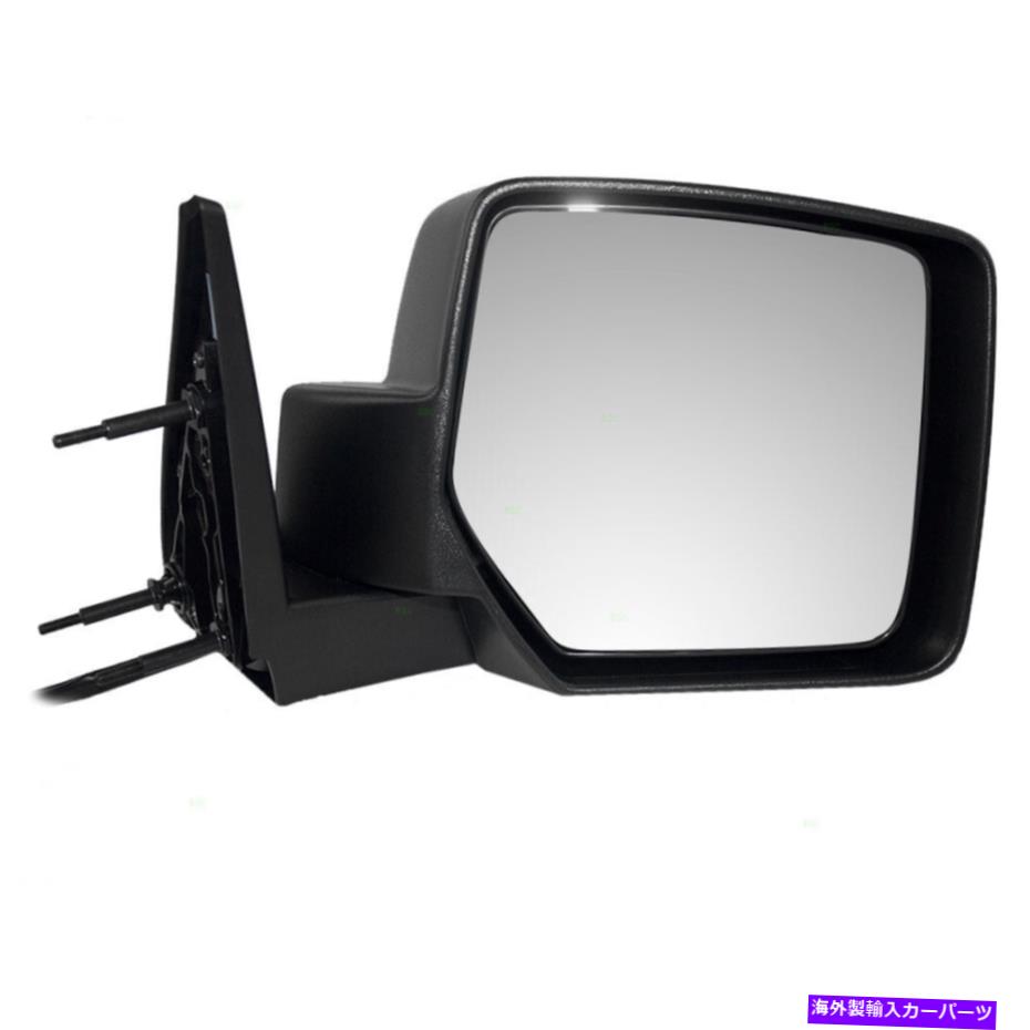 USミラー 07-11ダッジNitro SUV乗客のパワーテクスチャ55157188??aiのサイドビューミラー Side View Mirror for 07-11 Dodge Nitro SUV Passengers Power Textured 55157188AI【並行輸入品】