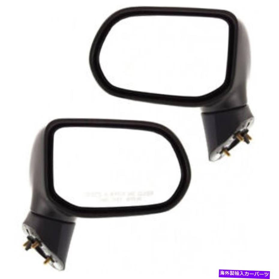 USミラー ホンダシビック2006-2011ドアミラードライバーと乗客マニュアルの折りたたみ For Honda Civic 2006-2011 Door Mirror Driver and Passenger Manual Folding【並行輸入品】