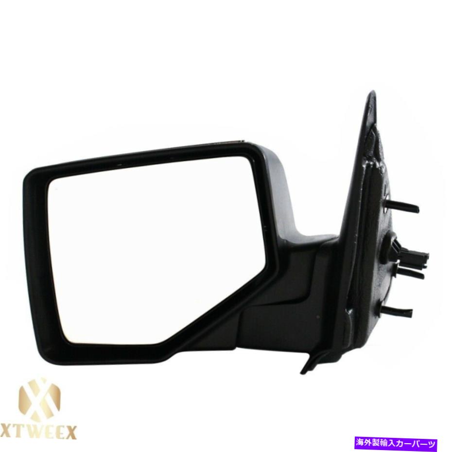 USミラー 06-11フォードレンジャーのための左ドライバーサイドクロムパワー非加熱ミラーアセンブリ Left Driver Side Chrome Power Non Heated Mirror Assembly For 06-11 Ford Ranger【並行輸入品】