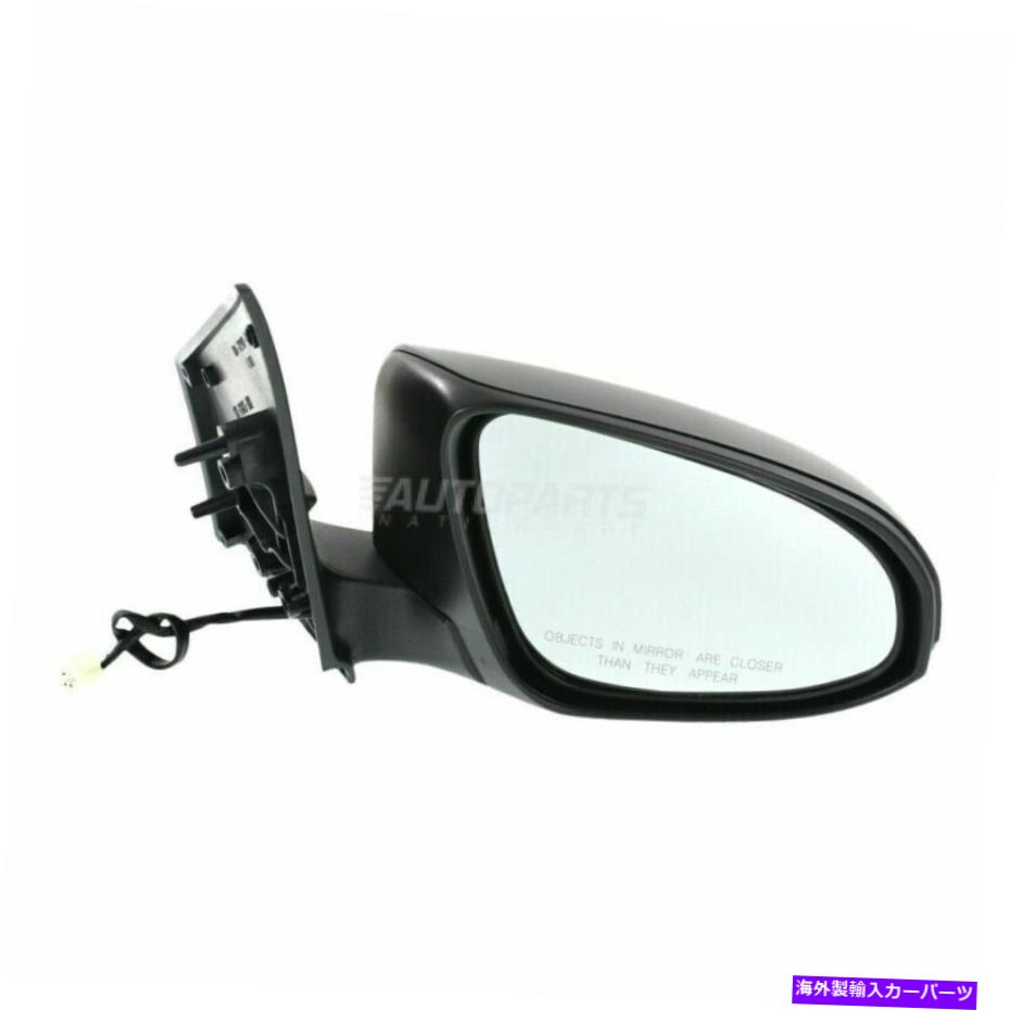 USミラー 新しいRHサイドパワーミラーマニュアルフォールディングフィット2014-19トヨタカローラセダン4ドア New RH Side Power Mirror Manual Folding Fits 2014-19 Toyota Corolla Sedan 4-Door【並行輸入品】