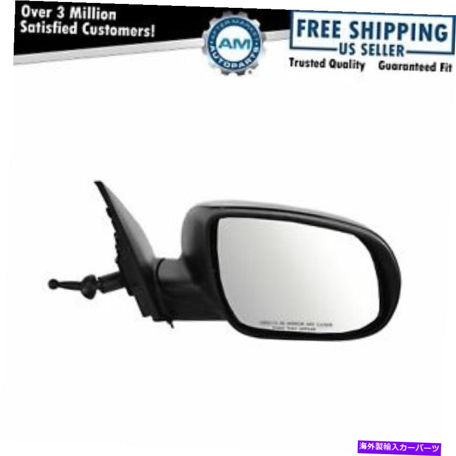 USミラー ミラーマニュアルリモートRH右助手席10-11 KIA RIO Mirror Manual Remote RH Right Passenger Side for 10-11 Kia Rio【並行輸入品】