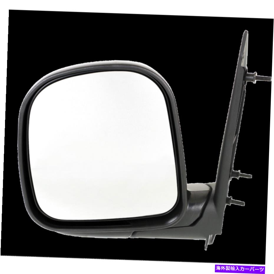 USミラー Chevy Express 2500ドアミラー1996-2002ドライバーサイド|テクスチャブラックマニュアル For Chevy Express 2500 Door Mirror 1996-2002 Driver Side | Textured Black Manual【並行輸入品】