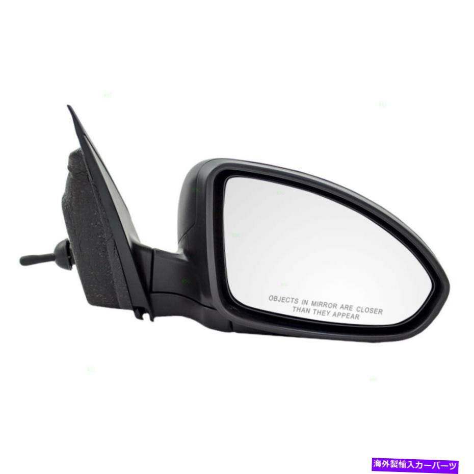 USミラー マニュアルリモートミラーは11-15シボレークルーズ16限定の助手席側のテクスチャー Manual Remote Mirror fits 11-15 Chevy Cruze 16 Limited Passenger Side Textured【並行輸入品】