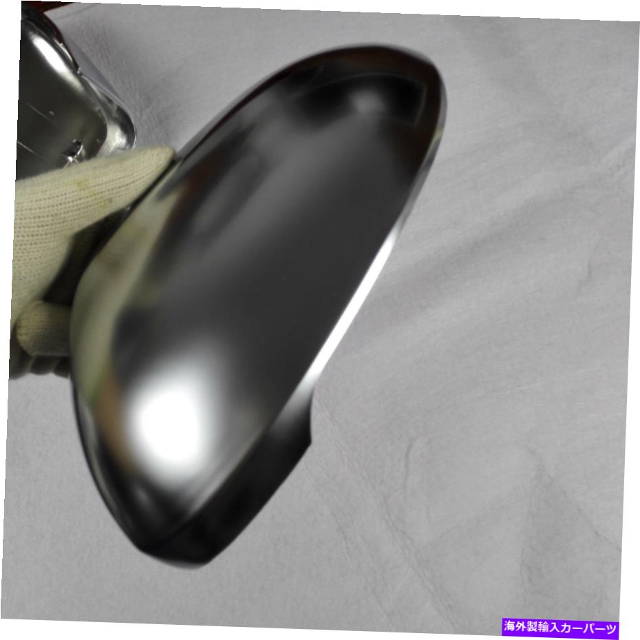 USミラー フォルクスワーゲンパサートB8ミラーカバーキャップ電気めっきクロムマットシルバー for Volkswagen Passat B8 mirror cover cap electroplating chromed matte silver【並行輸入品】