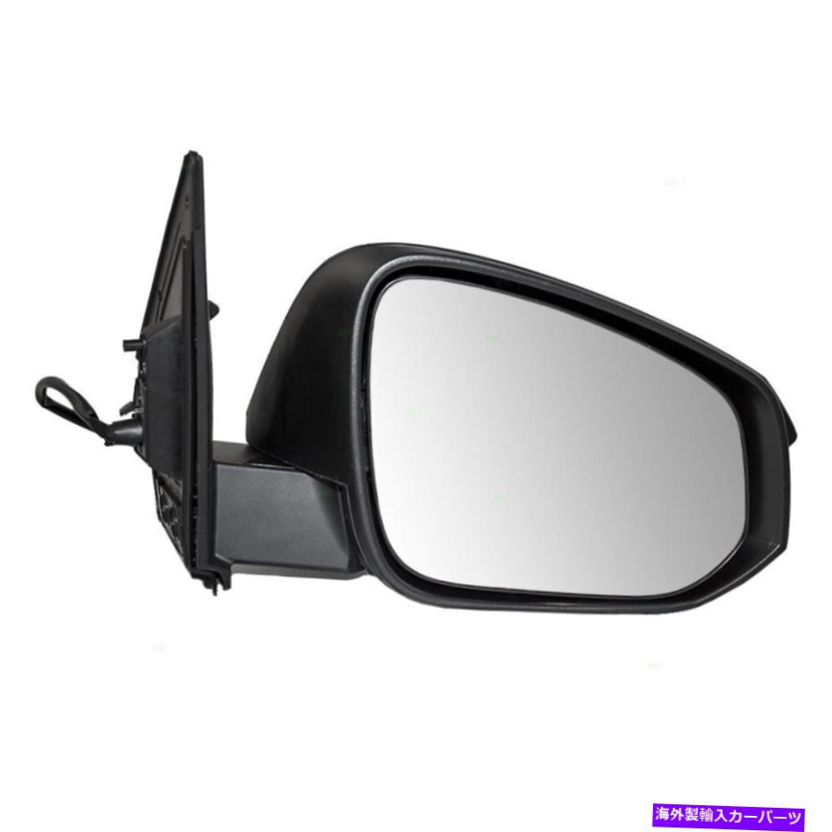 USミラー 新しい乗客のパワーサイドミラーガラスハウジングテクスチャー13-15トヨタラブ4 New Passengers Power Side Mirror Glass Housing Textured for 13-15 Toyota RAV4【並行輸入品】