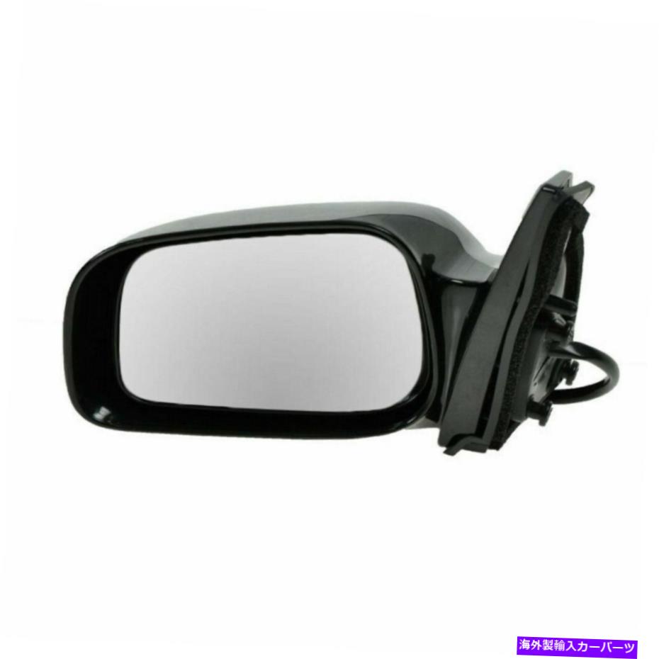 USミラー ポンティアックバイブ2003-2008ドアミラードライバーサイドパワー非加熱ブラック For Pontiac Vibe 2003-2008 Door Mirror Driver Side Power Non-Heated Black【並行輸入品】