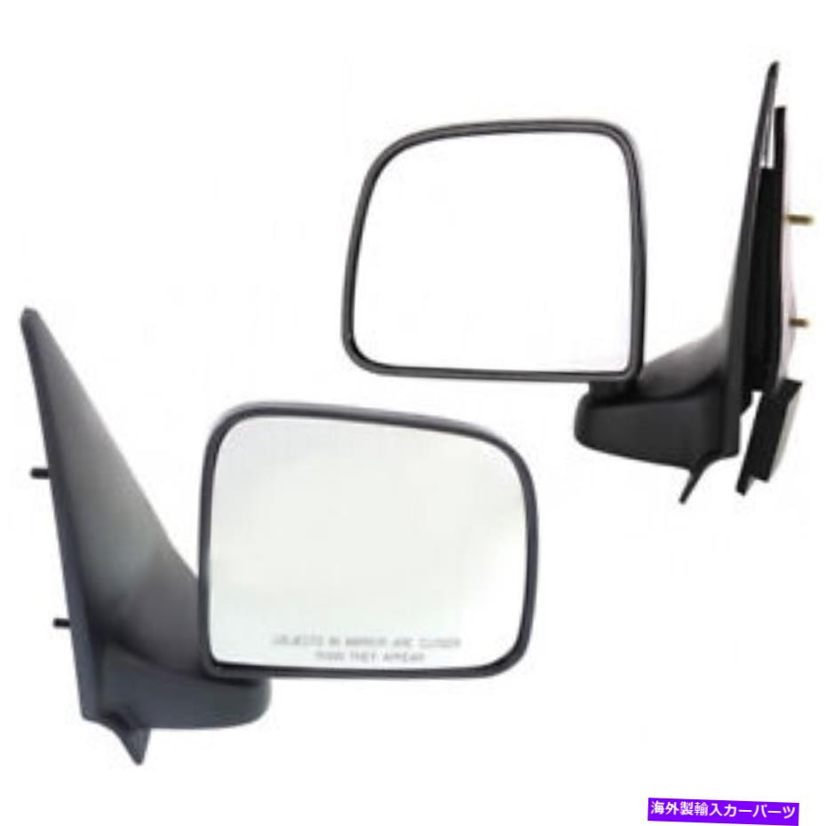 USミラー フォードレンジャー1993-2005ドアミラードライバーと助手席側|ペア|マニュアル For Ford Ranger 1993-2005 Door Mirror Driver and Passenger Side | Pair | Manual【並行輸入品】