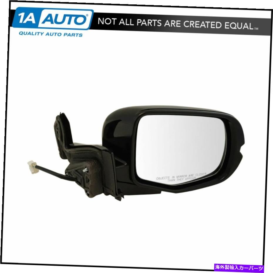 USミラー ミラーパワーグロスブラック助手席側右rh for honda ridgeline new Mirror Power Gloss Black Passenger Side Right RH for Honda Ridgeline New【並行輸入品】