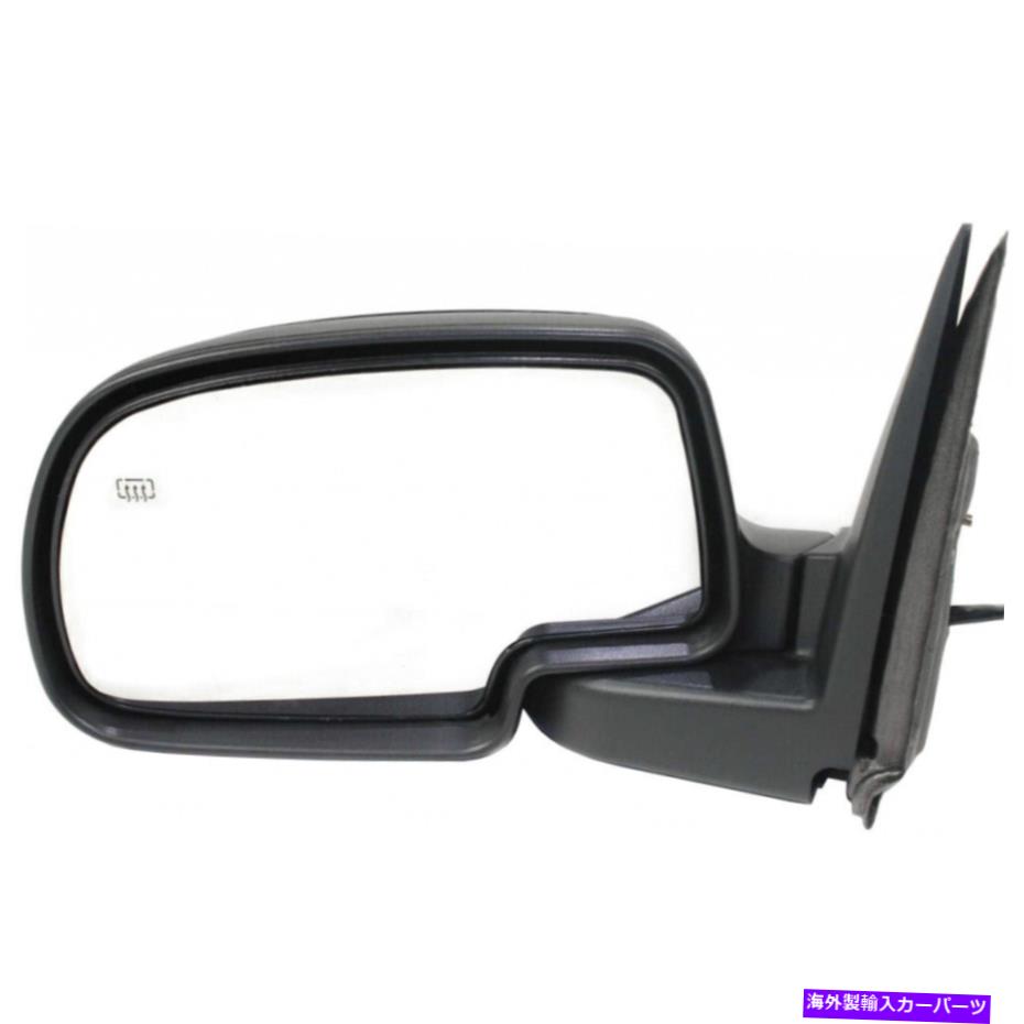 USミラー シボレーシルバラード1500/3500 2003-2006ドアミラードライバーサイド|加熱された電力 For Chevy Silverado 1500/3500 2003-2006 Door Mirror Driver Side | Power Heated【並行輸入品】
