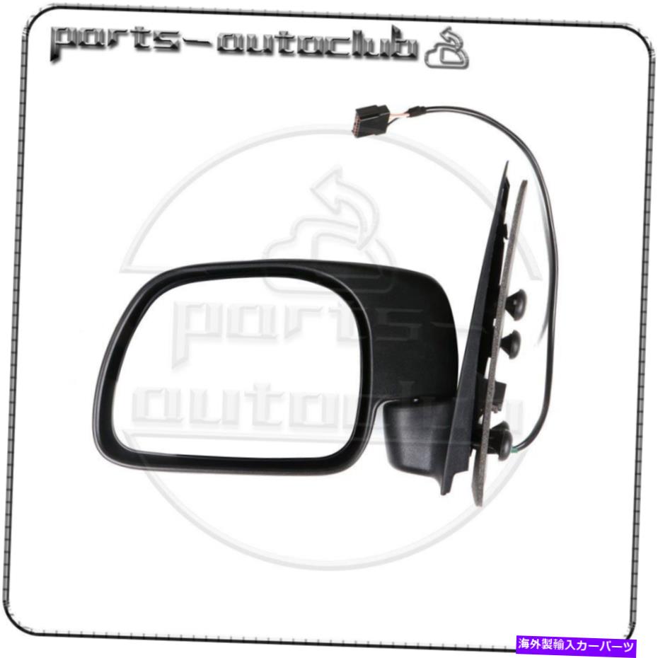 USミラー ドライバーサイドブラックパワー加熱エクステリアミラーフィット1999-2007フォードF-250 Driver Side Black power Heated Exterior Mirror Fits 1999-2007 Ford F-250【並行輸入品】