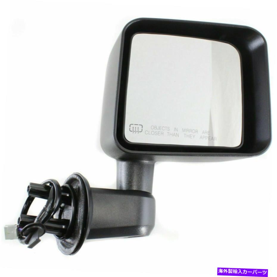 【楽天市場】USミラー 新しいパワーミラー、右、加熱された、テクスチャブラック20112013ジープラングラーJK NEW Power
