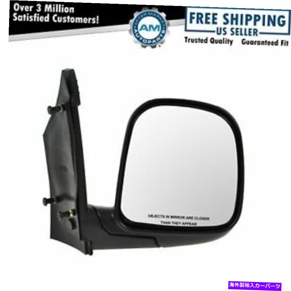 USミラー マニュアルサイドビューミラー折りたたみ乗客右RH新しい96-02 ExpressSavana Manual Side View Mirror Folding Passenger Right RH NEW for 96-02 Express Savana【並行輸入品】