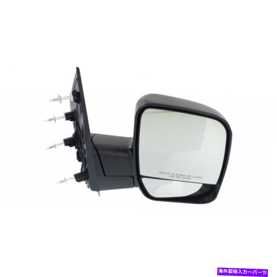 USミラー Ford E-350 Super Duty 2002-2008ドアミラー乗客サイドマニュアル折りたたみ For Ford E-350 Super Duty 2002-2008 Door Mirror Passenger Side Manual Folding【並行輸入品】