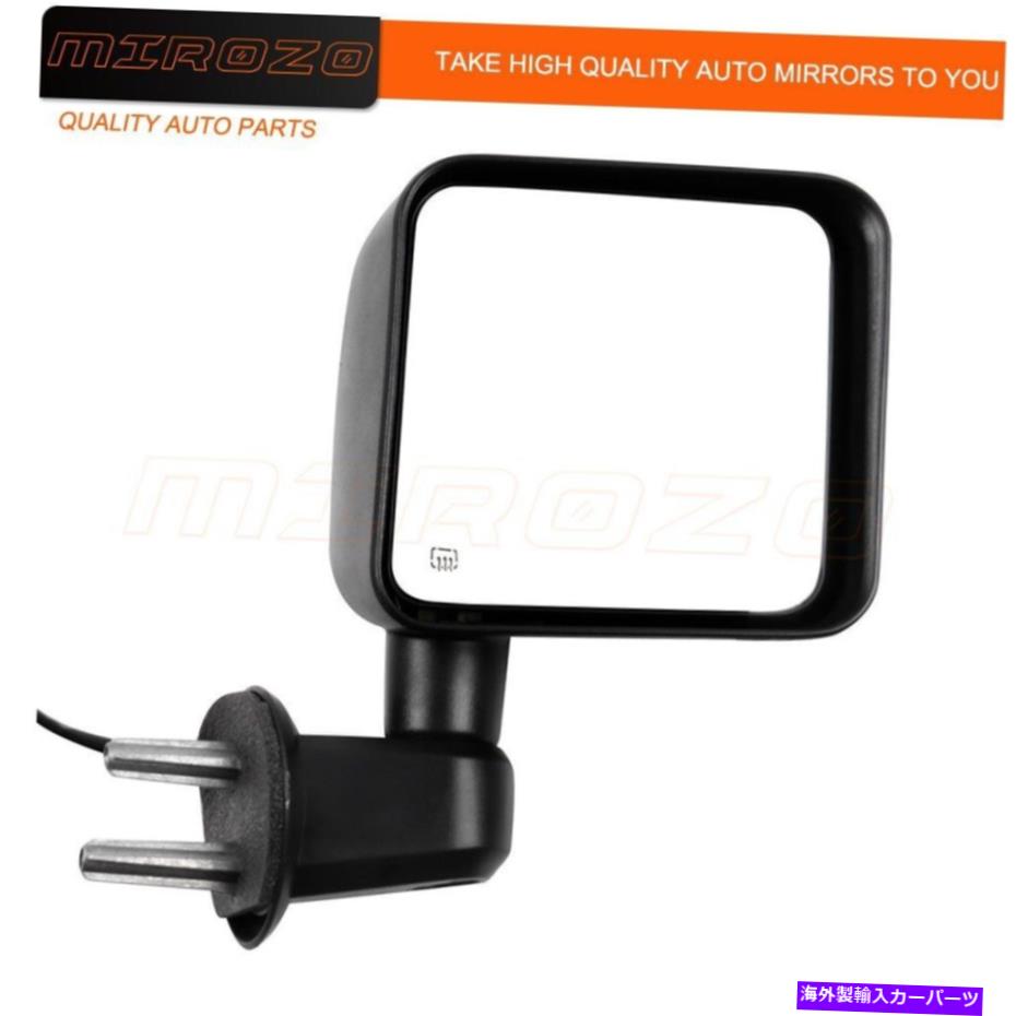 【楽天市場】USミラー 20072017のブラックフィットジープラングラー右サイドミラーマニュアルパワー加熱 Black Fit For