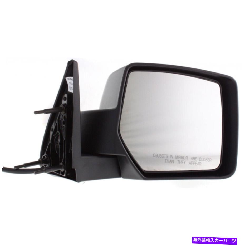 USミラー Dodge Nitro 2007-2011ドアミラー助手席側|パワー|非加熱 For Dodge Nitro 2007-2011 Door Mirror Passenger Side | Power | Non-Heated【並行輸入品】