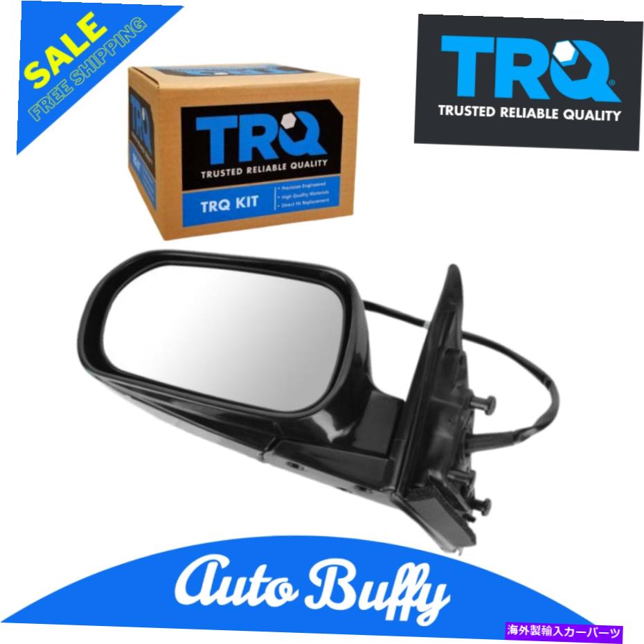 USミラー 99-02アコード4ドアセダンのためのTRQパワーサイドビューミラー折りたたみ折りたたみlH TRQ Power Side View Mirror Folding LH for 99-02 Accord 4 Door Sedan【並行輸入品】