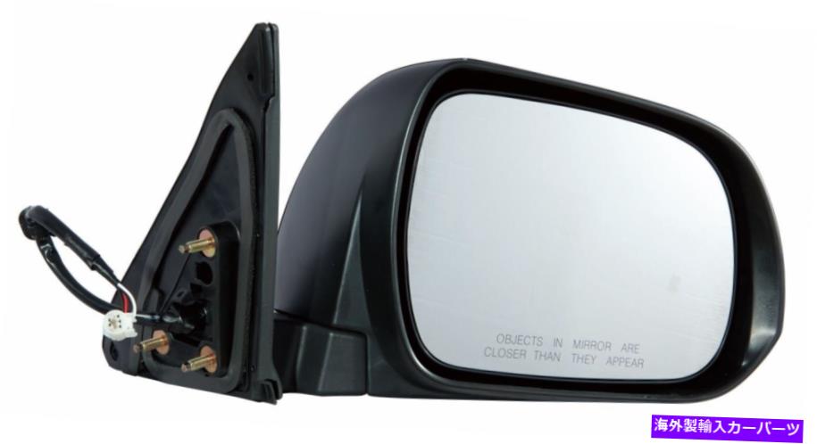 USミラー 2008年から2012年のトヨタハイランダーパワー加熱ミラー助手席側 For 2008-2012 Toyota Highlander Power Heated Mirror Passenger Side【並行輸入品】