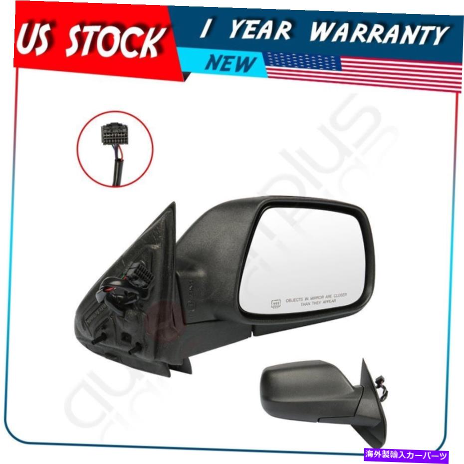 USミラー （RH）2005-10のミラーCH1321246ジープグランドチェロキーパワーヒートブラック (RH) Mirror CH1321246 For 2005-10 Jeep Grand Cherokee Power Heated Black【並行輸入品】 38,396円