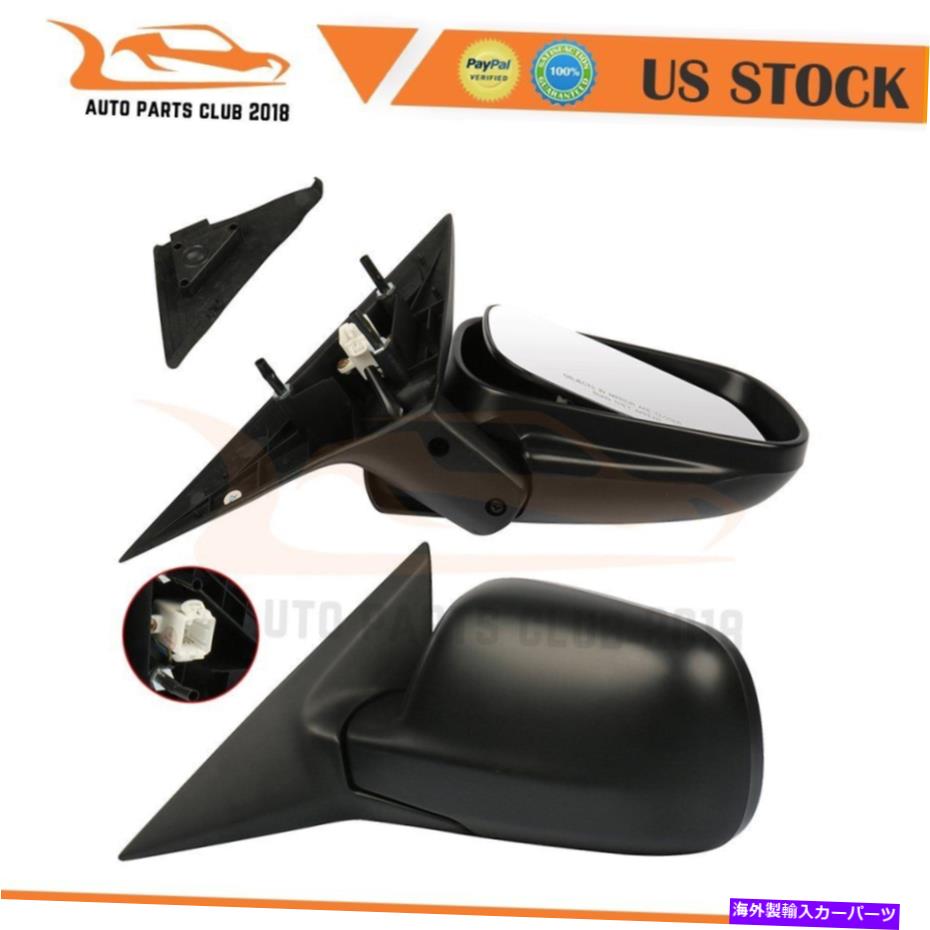 USミラー HO1321129フィット1994-1997ホンダアコードパワー機能ブラックLH＆RHサイドミラー HO1321129 Fits 1994-1997 Honda Accord Power Function Black LH & RH Side Mirrors【並行輸入品】