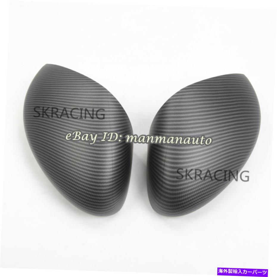 USミラー マットカーボンファイバースタイルサイドミラーカバーキャップマスタングマッハ-E 2021用アドオン Matte Carbon Fiber Style Side Mirror Cover Caps Add-on For Mustang Mach-E 2021【並行輸入品】 38,396円