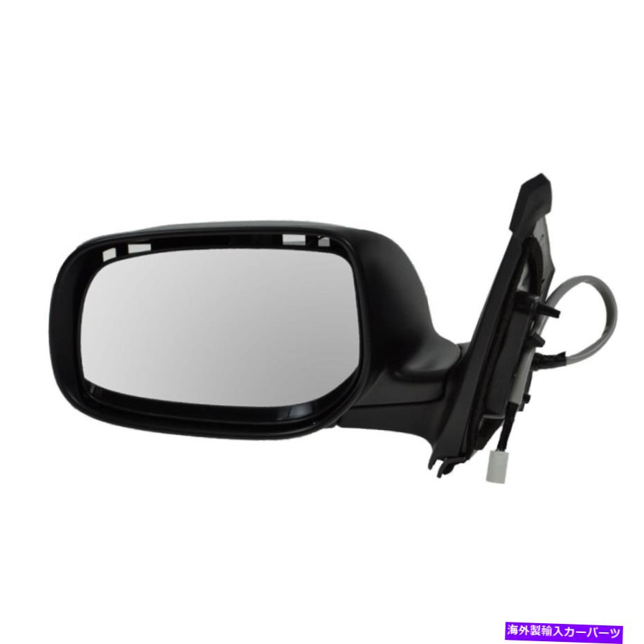 USミラー TRQミラーパワー加熱された黒いテクスチャドライバーサイドLH 09-13トヨタカローラ TRQ Mirror Power Heated Black Textured Driver Side LH for 09-13 Toyota Corolla【並行輸入品】