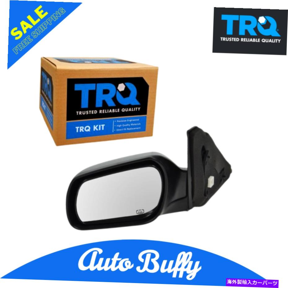 USミラー 04-09マツダ3マツダ3のためのTRQパワー加熱サイドビューミラードライバーサイドLH TRQ Power Heated Side View Mirror Driver Side LH for 04-09 Mazda 3 Mazda3【並行輸入品】