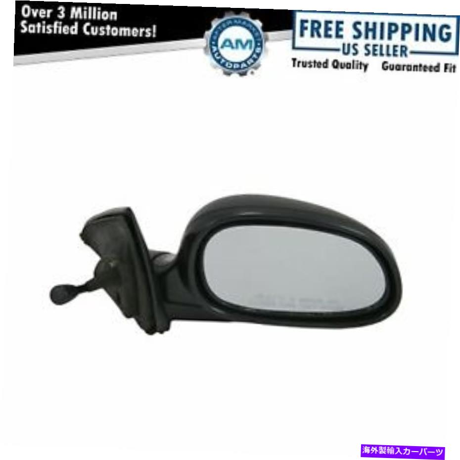 USミラー 92-95ホンダシビックのマニュアルリモートミラーR右助手席側ドア Manual Remote Mirror RH Right Passenger Side Door for 92-95 Honda Civic【並行輸入品】