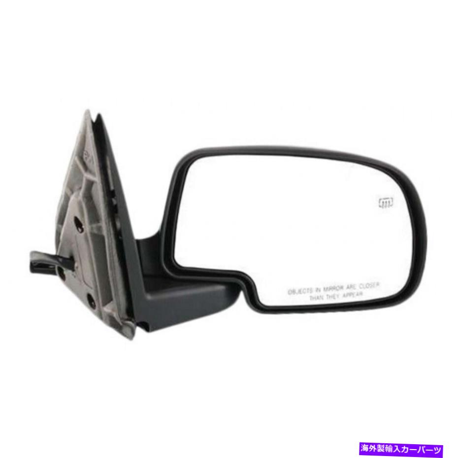 USミラー シボレーシルバラード2500 HDクラシック2007ドアミラー乗客サイドパワーマニュアル用 For Chevy Silverado 2500 HD Classic 2007 Door Mirror Passenger Side Power Manual【並行輸入品】