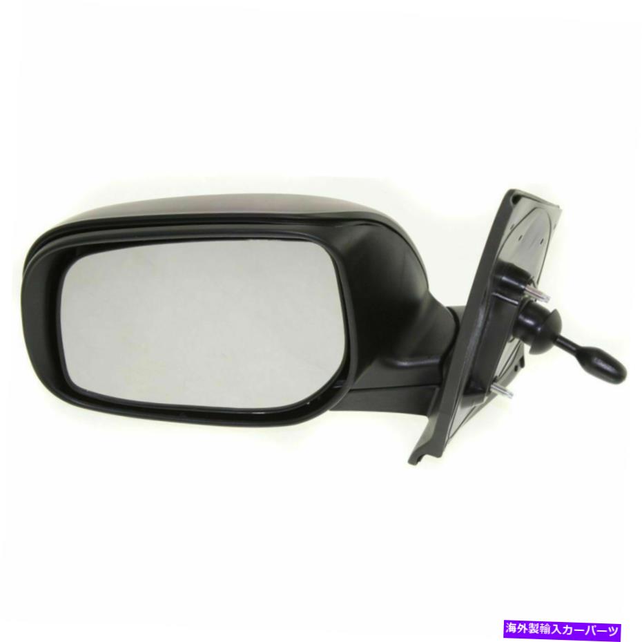 USミラー 新しい左側のマニュアル非加熱ミラーに適合トヨタヤリスセダンTO1320232 NEW LEFT SIDE MANUAL NON HEATED MIRROR FITS TOYOTA YARIS SEDAN TO1320232【並行輸入品】