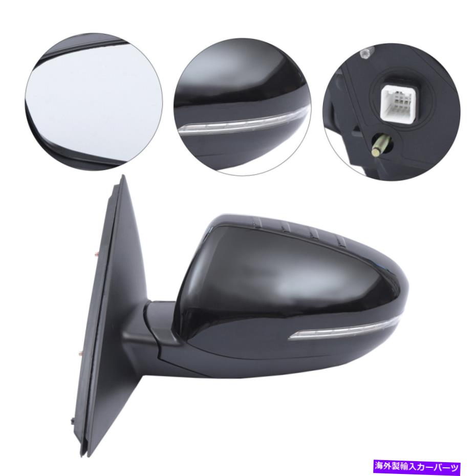 USミラー Kia Optima 2011-2013のフロント左ドライバーサイドパワーミラー Front Left Driver Side Power Heated Mirror For Kia Optima 2011-2013【並行輸入品】