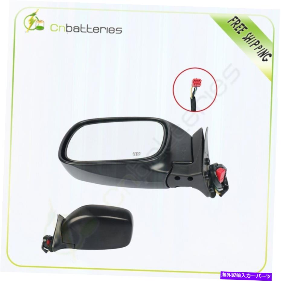 USミラー ドライバーサイドミラーは1997-01ジープチェロキーブラックマニュアルフォールドパワー加熱 Driver Side Mirror Fits For 1997-01 JEEP CHEROKEE Black Manual Fold Power Heated【並行輸入品】 38,396円