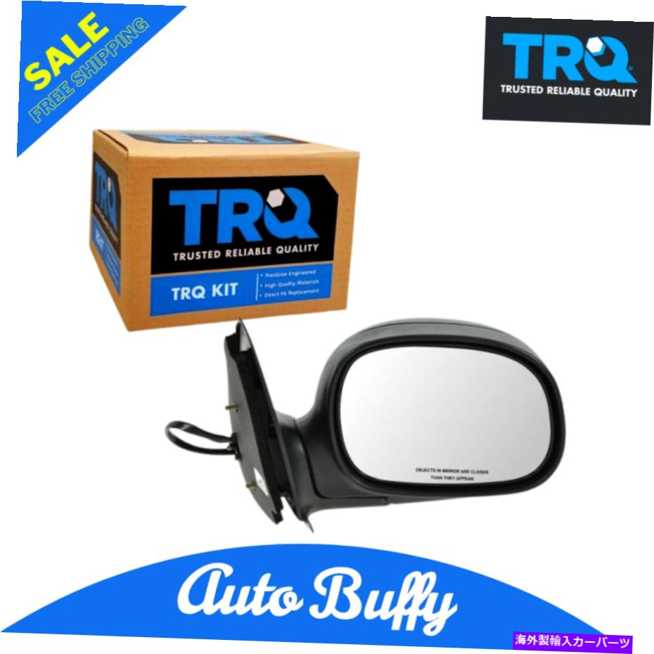 USミラー TRQパワーサイドビューミラーグロスブラックパッシャーRHフォーFシリーズピックアップトラック TRQ Power Side View Mirror Gloss Black Passenger RH for F-Series Pickup Truck【並行輸入品】