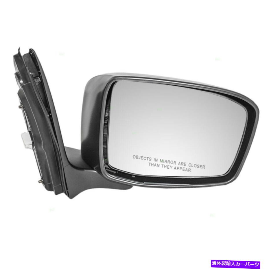 USミラー ホンダオデッセイ05-10乗客サイドビューパワーミラーガラスアセンブリ Fits Honda Odyssey 05-10 Passengers Side View Power Mirror Glass Assembly【並行輸入品】