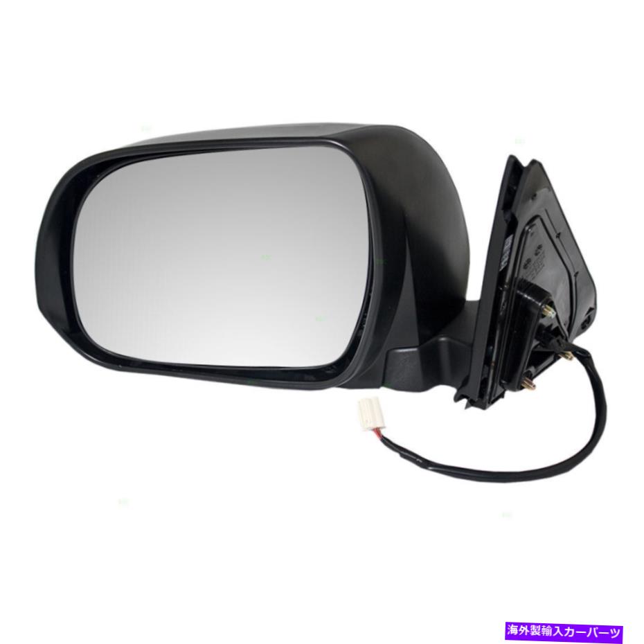 USミラー トヨタハイランダー＆ハイブリッド08-13ドライバーサイドビューパワーミラーアセンブリに適合する Fits Toyota Highlander & Hybrid 08-13 Drivers Side View Power Mirror Assembly【並行輸入品】