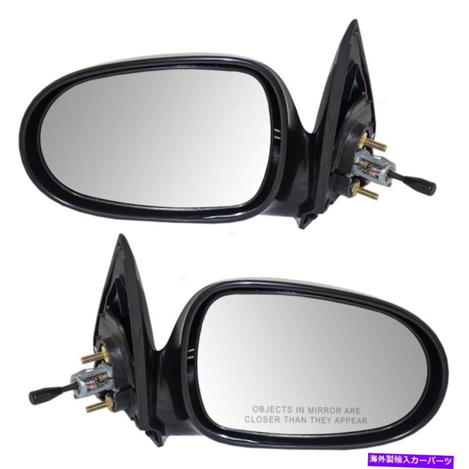 USミラー 00-06日産セントラ96302-5M100 96302-5M100のサイドマニュアルリモートミラーをセット Set Side Manual Remote Mirrors for 00-06 Nissan Sentra 96302-5M100 96302-5M100【並行輸入品】