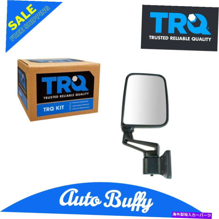 USミラー TRQマニュアルビューミラー折りたたみ式乗客右RHの87-02ジープラングラー TRQ Manual Side View Mirror Folding Passenger Right RH for 87-02 Jeep Wrangler【並行輸入品】