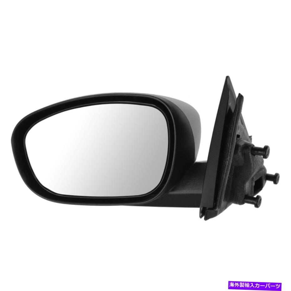 USミラー TRQミラーパワー非折りたたみテクスチャーブラックLH残り06-10ダッジ充電器 TRQ Mirror Power Non Folding Textured Black LH Left for 06-10 Dodge Charger【並行輸入品】