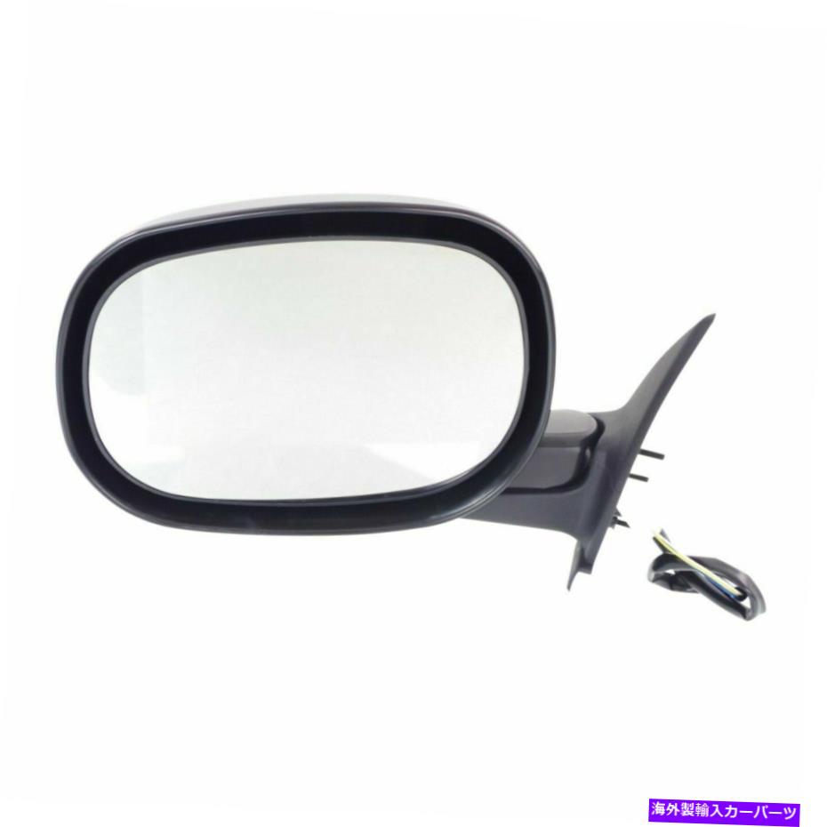 USミラー 97-00ダッジダコタCH1320160の新しい左パワーミラー非加熱マニュアル折りたたみ New Left Power Mirror Non Heated Manual Folding For 97-00 Dodge Dakota CH1320160【並行輸入品】