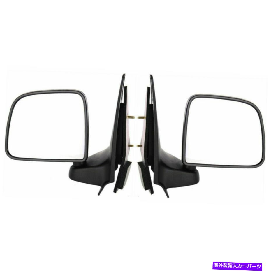 USミラー フォードレンジャー1993-2005ドアミラードライバーと助手席側|ペア - マニュアル For Ford Ranger 1993-2005 Door Mirror Driver and Passenger Side | Pair - Manual【並行輸入品】