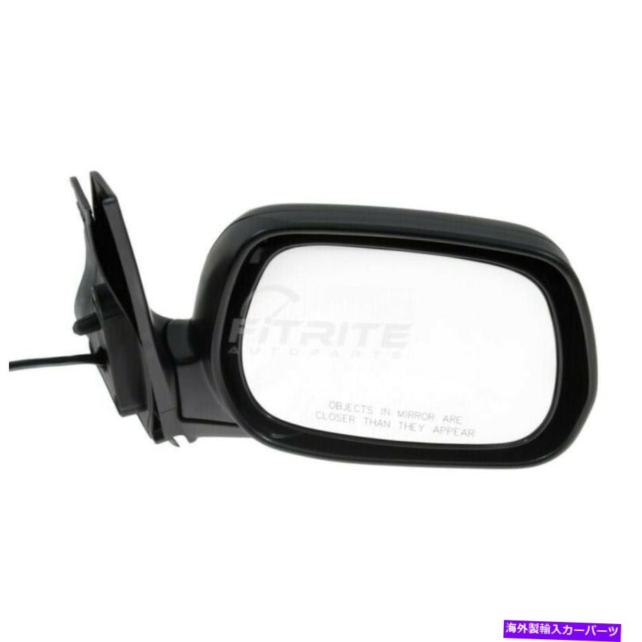 USミラー 新しい右RHサイドパワーミラーマニュアル折りたたみ塗装可能01-05に適合 New Right RH Side Power Mirror Manual Folding Paintable 01-05 Fits Toyota RAV4【並行輸入品】