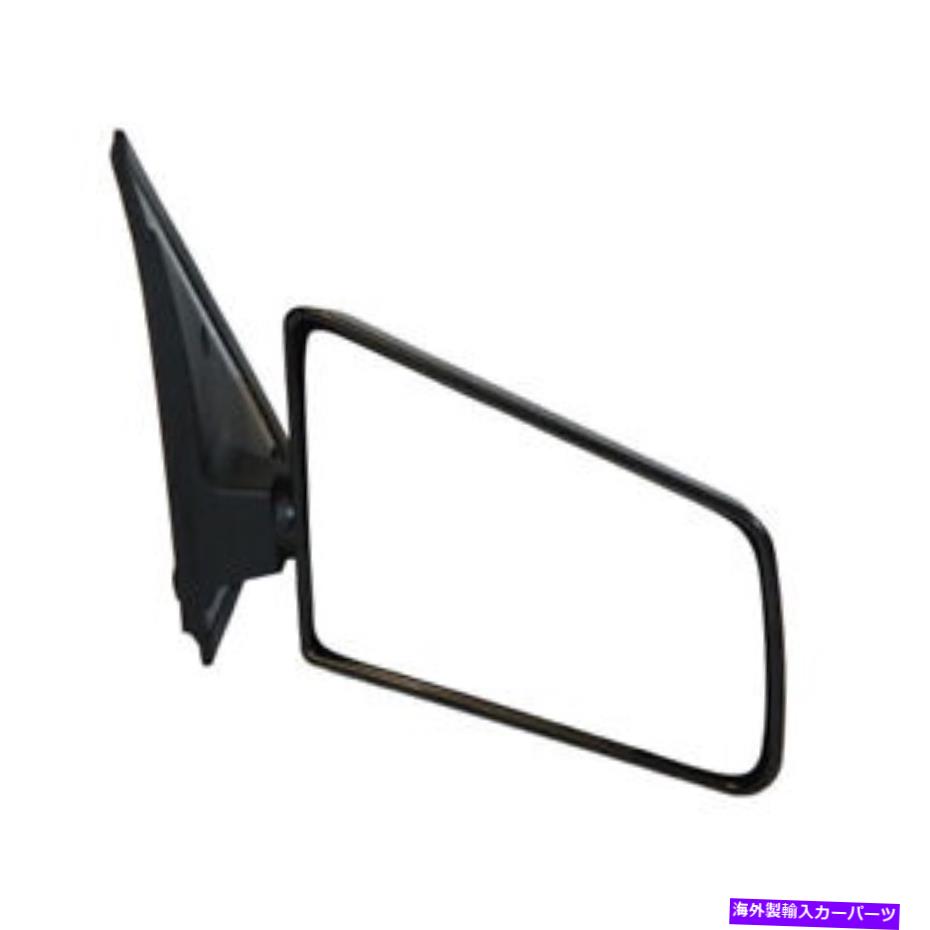 USミラー 85-94シボレーブレザーマニュアルスモール3x5ブラックリアビューミラー右側 For 85-94 Chevy Blazer Manual Small 3x5 Black Rear View Mirror Right Side【並行輸入品】